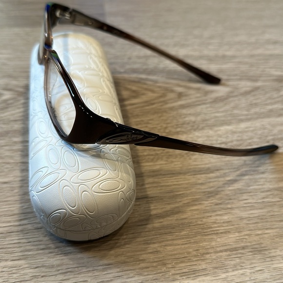 Oakley Chino Scarf Pink Champagne Frame Glasses New Without Tag - Picture 2 of 8